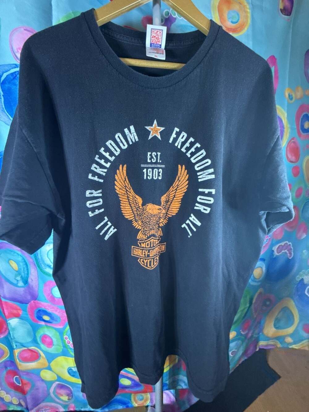 Harley-Davidson All For Freedom Eagle Graphic T-Shirt XL